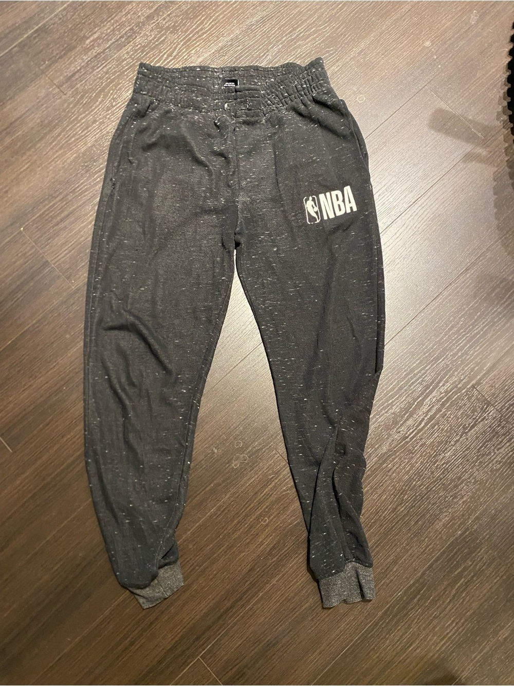 NBA Mens Small Black Sweatpants